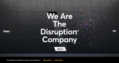 形象網頁設計範例 - TBWA