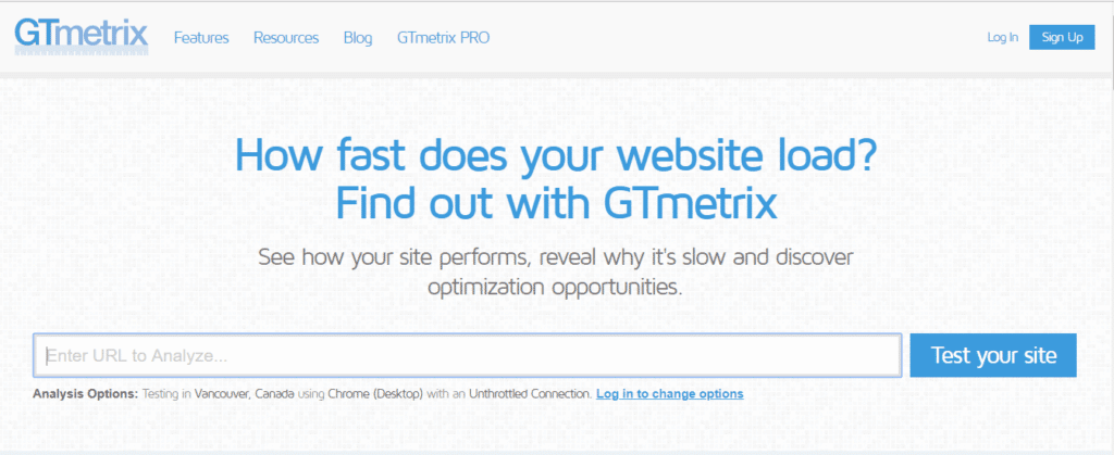GTmetrix