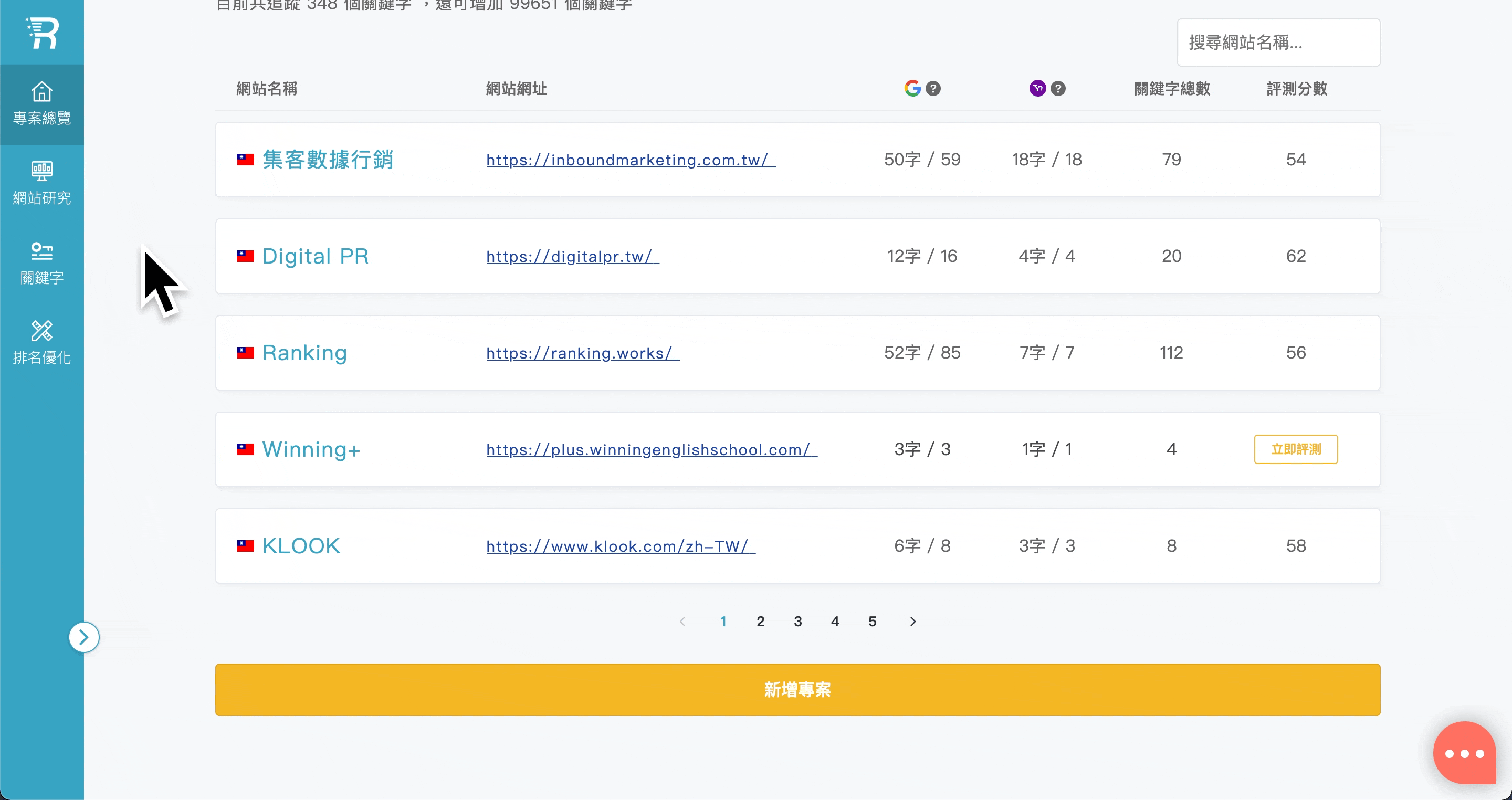 一套有效的 SEO 優化流程：網站健檢功能