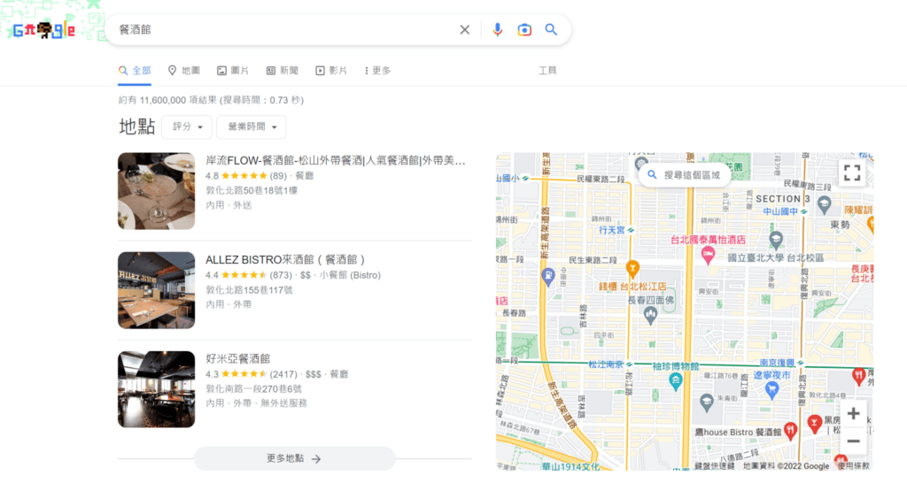 Google演算法_鴿子演算法案例