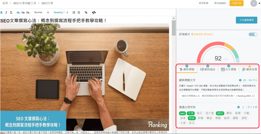 Meta Title & Meta Description 撰寫範例